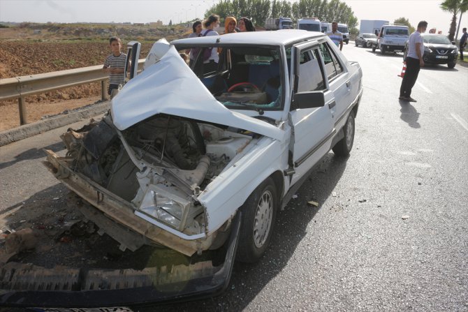Adana'da trafik kazalarında 1'i bebek 4 kişi yaralandı