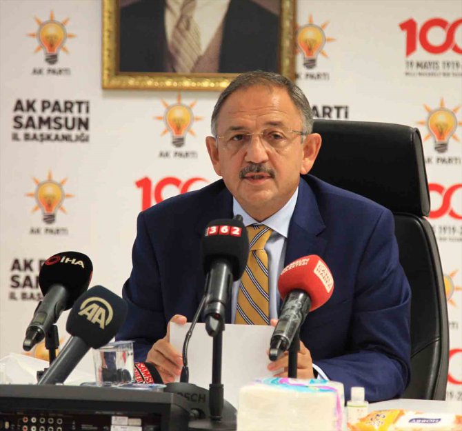 AK Partili Özhaseki, Samsun'da konuştu: