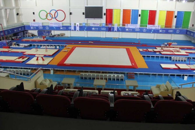 Mersin'de Avrupa Artistik Cimnastik Şampiyonası hazırlıkları başladı
