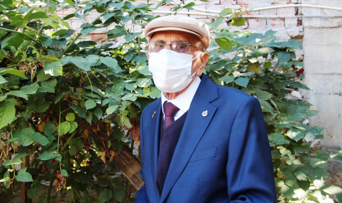 Amasya'da 91 yaşındaki Kovid-19'u yenen hasta taburcu edildi
