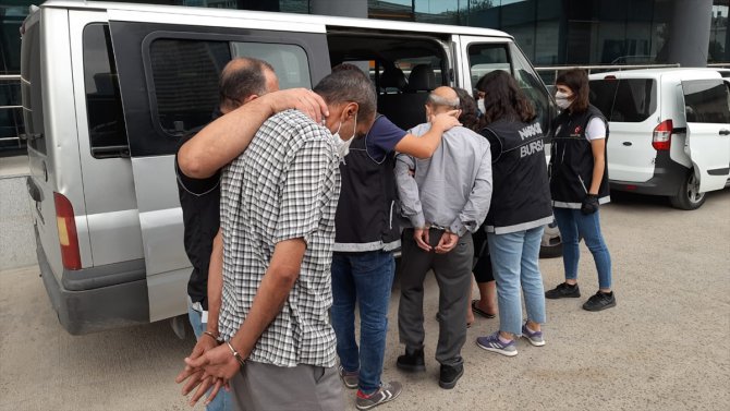Bursa'da uyuşturucu operasyonunda yakalanan 3 zanlı tutuklandı