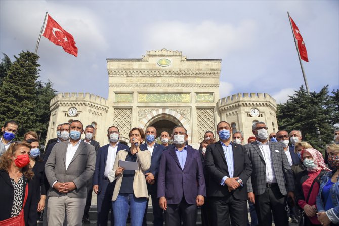 CHP İstanbul İl Başkanı Kaftancıoğlu, esnaf sorunlarıyla ilgili basın açıklaması yaptı:
