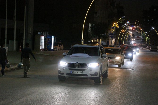 Şırnak’ta Azerbaycan'a destek için araç konvoyu oluşturuldu