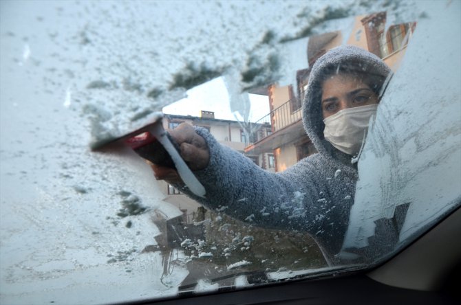Doğu Anadolu’da gece en düşük hava sıcaklığı Kars'ta ölçüldü
