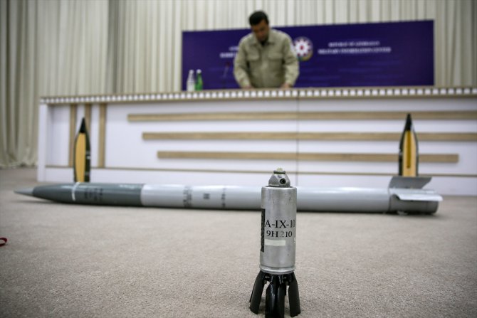 Ermenistan, Azerbaycan'daki yerleşim yerlerini vurmak için fosfor içeren sis roketleri kullandı