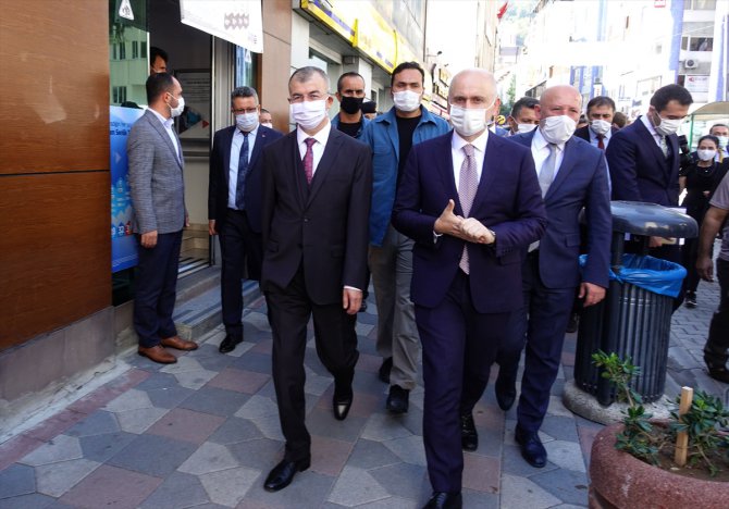 Ulaştırma ve Altyapı Bakanı Adil Karaismailoğlu, Artvin'i ziyaret etti: