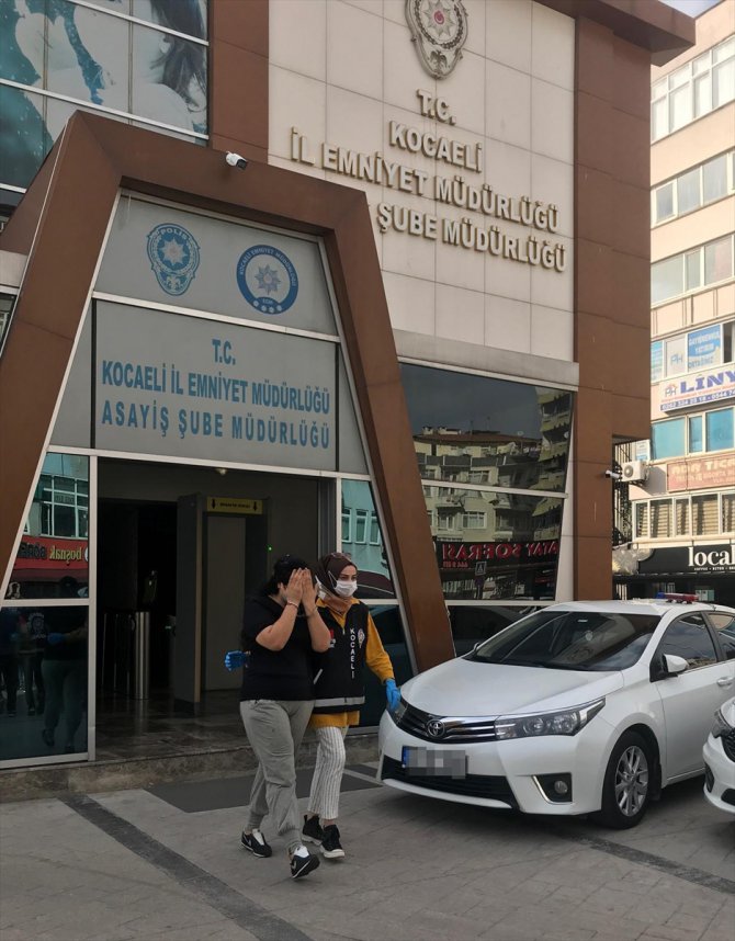 GÜNCELLEME - Kocaeli ve İstanbul'da kuyumculardan hırsızlık yaptıkları iddiasıyla yakalanan 2 kişi tutuklandı