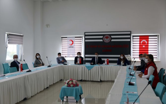 Türk Kızılayın kan stoklarını artırmak için Edirne'den bağış atağı