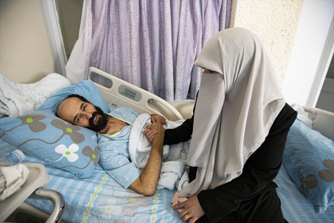 80 gündür açlık grevinde olan Filistinli tutuklu AA'ya konuştu