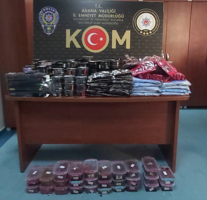 Adana'da kaçakçılık operasyonunda 2 zanlı gözaltına alındı