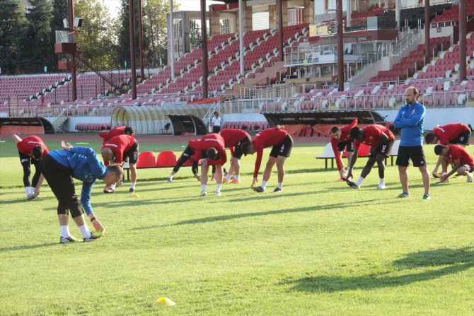 Balıkesirspor, Bursaspor maçı hazırlıklarını sürdürdü