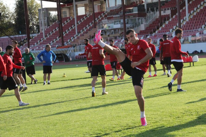 Balıkesirspor, Bursaspor maçı hazırlıklarını sürdürdü