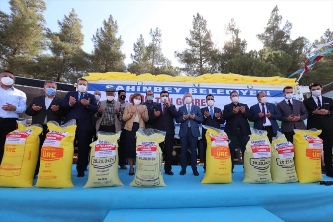 Gaziantep'te çiftçilere 4 bin ton gübre desteği