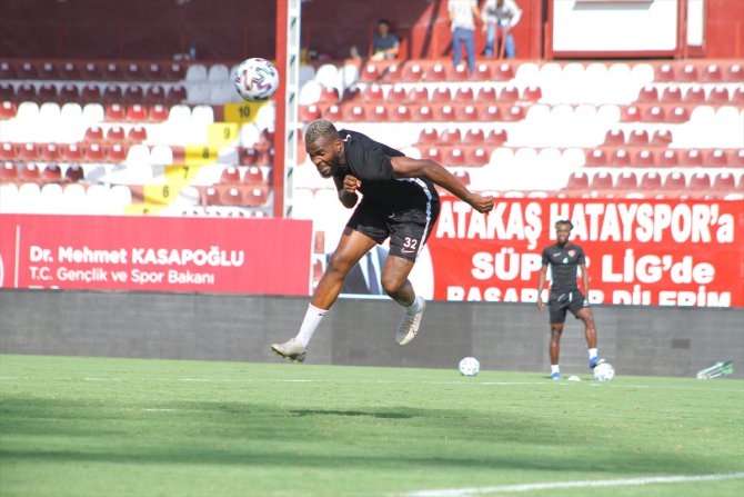 Hatayspor, Erzurumspor maçı hazırlıklarını sürdürdü