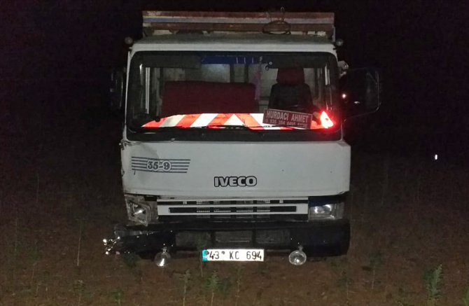Uşak'ta kamyonetin çarptığı kişi öldü