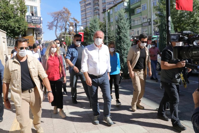 Eski CHP Milletvekili Muharrem İnce Yozgat ve Kırıkkale'de esnafı ziyaret etti