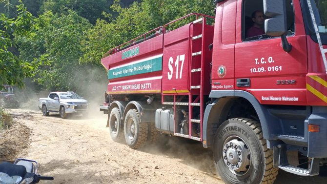 GÜNCELLEME - İzmir'deki orman yangını kontrol altına alındı