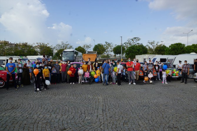 İzmir'de kanser tedavisi gören çocuklar, "Vosvos'larla" Doğal Yaşam Parkı'nı ziyaret etti