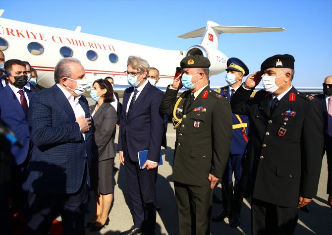 TBMM Başkanı Mustafa Şentop Azerbaycan'da