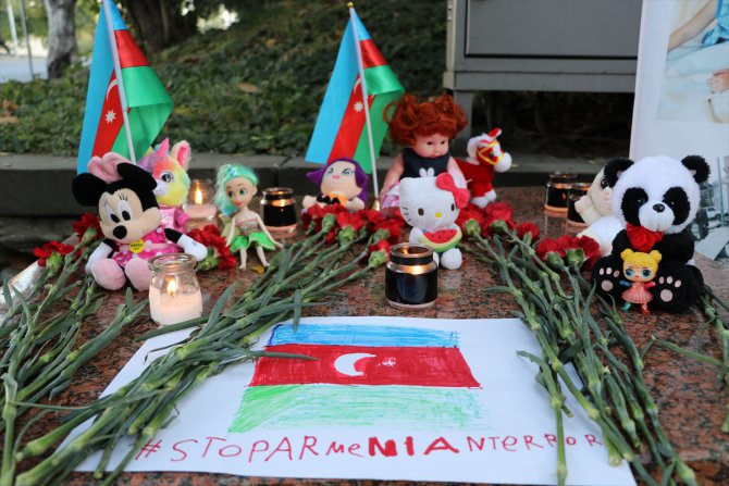Gürcistan'da Ermenistan'ın saldırılarında hayatını kaybeden Azerbaycanlılar anıldı