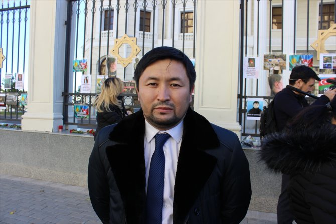 Kazakistan'da Gence saldırılarında hayatını kaybedenler anıldı