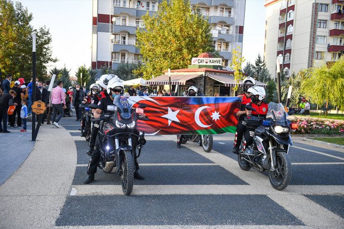 Malatya'da engelli çocuklara motosikletle turu