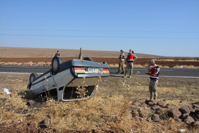 Şanlıurfa'da otomobil şarampole devrildi: 4 yaralı