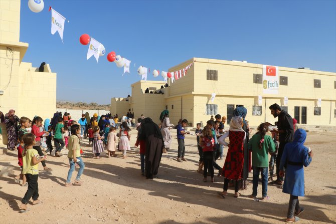 İdlib'de Muhammed Mursi Yetim Yaşam Merkezi açıldı