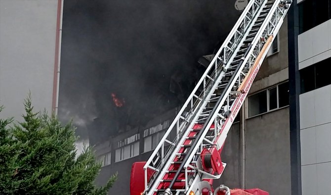 GÜNCELLEME - Silivri'de fabrika yangını