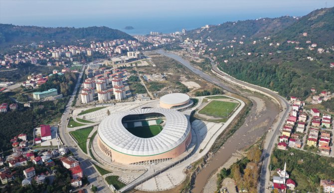 Türk sporuna hizmet edecek "Çotanak Stadı"nda son rötuşlar