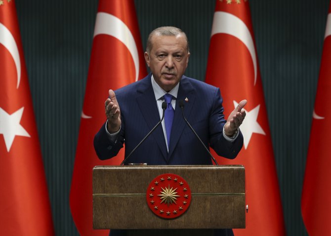 Cumhurbaşkanı Erdoğan Kabine Toplantısı'nın ardından millete seslendi: (2)