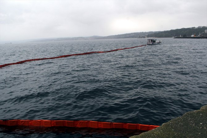 Sinop'ta deniz kirliliğine karşı acil müdahale tatbikatı yapıldı