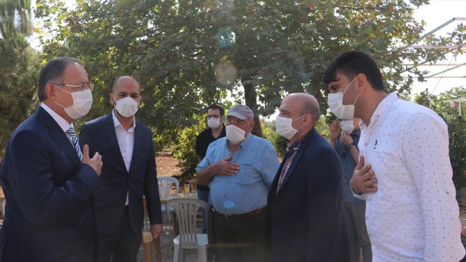 AK Partili Özhaseki'den Kilis Belediye Başkanı Servet Ramazan'a ziyaret