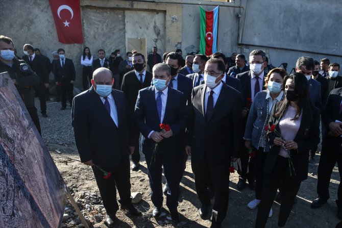 Azerbaycan'ın Gence kentini ziyaret eden Kamu Başdenetçisi Şeref Malkoç: