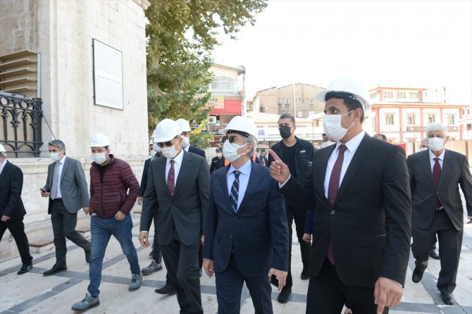 Kültür ve Turizm Bakan Yardımcısı Demircan, Malatya'da incelemelerde bulundu