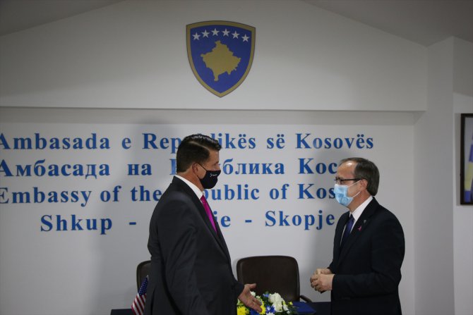 Kosova Başbakanı Hoti, Kuzey Makedonya'yı ziyaret etti