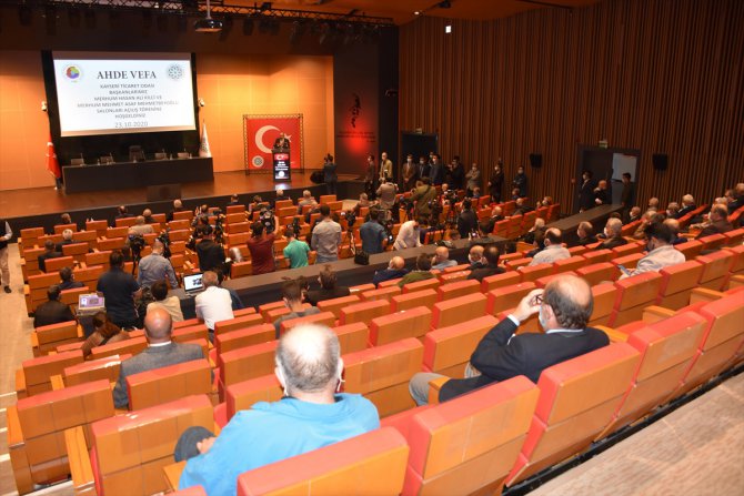TOBB Başkanı Hisarcıklıoğlu Kayseri'de Tahkim ve Arabuluculuk Merkezi açılışına katıldı: