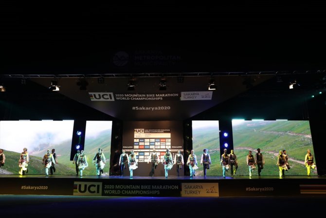 2020 Dağ Bisikleti Maraton Dünya Şampiyonası açılış seremonisi yapıldı