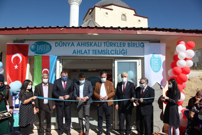 Ahlat'ta "Dünya Ahıskalı Türkler Birliği Temsilciliği" açıldı