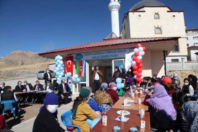 Ahlat'ta "Dünya Ahıskalı Türkler Birliği Temsilciliği" açıldı