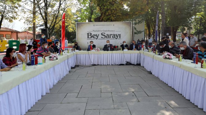 Osmanlı idare merkezi Bey Sarayı gün yüzüne çıkıyor