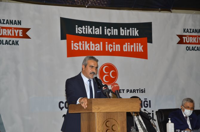 MHP Genel Başkan Yardımcısı Emin Haluk Ayhan, Çorum'da konuştu:
