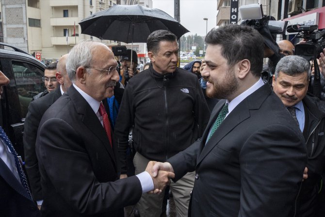 CHP Genel Başkanı Kılıçdaroğlu, BTP Genel Başkanı Baş'ı ziyaret etti