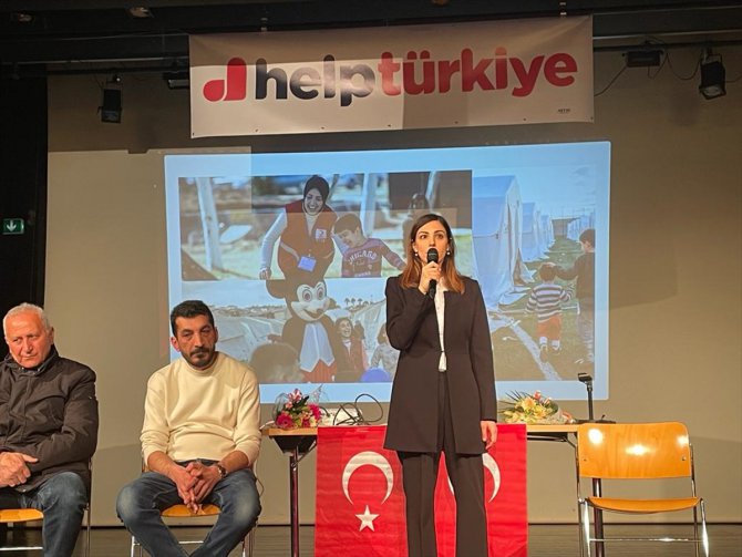 İsviçre'de Türk STK'lerin oluşturduğu "HelpTürkiye" platformundan depremzedelere destek