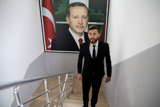 Nevşehir'de Recep Tayyip Erdoğan adlı genç AK Parti'den milletvekili aday adayı oldu