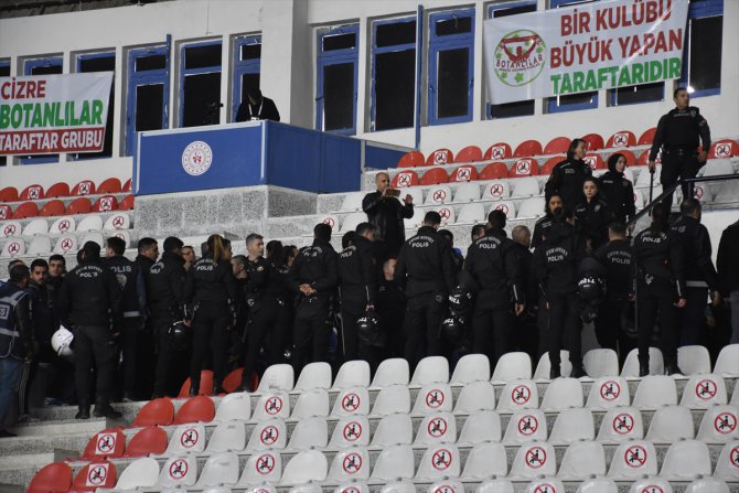 Şırnak'ta voleybol maçının ardından çıkan olaylarda 3 kişi gözaltına alındı