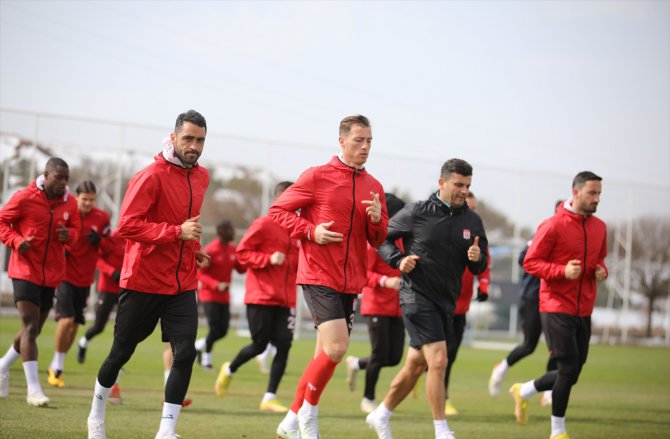 Sivasspor, Fatih Karagümrük maçı hazırlıklarını sürdürdü