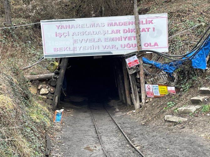 Bolu'da maden ocağında meydana gelen göçükte 7 işçi hafif yaralandı
