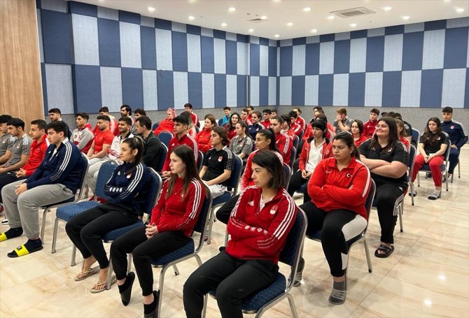 Olimpik milli judocular Burdur'da kampa alındı