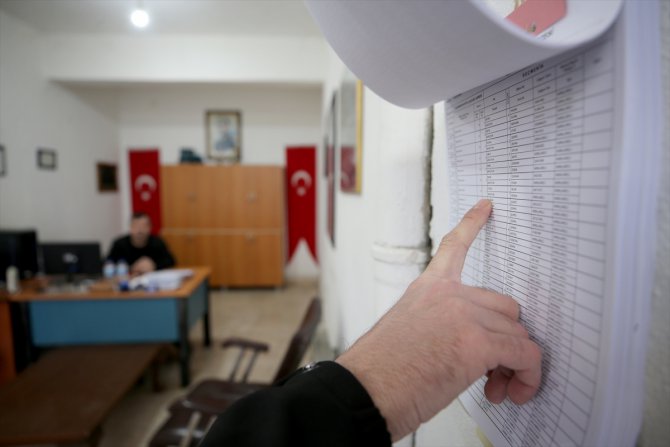 Trakya'da seçmen listeleri askıya çıkarıldı